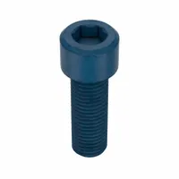 Metric system standard socket head cap screw with M24x3.00 thread, 70 mm length, right-hand thread, and 19 mm drive size. Made of alloy steel with blue phosphate finish. Supplied in a 5-pack. Used for high-strength fastening in machinery, automotive, and structural assemblies