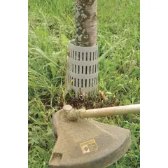Tree Protector 9 x 12 in, Gray Polyethylene