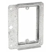 B-LINE BY EATON Communication Mounting Bracket: Steel, Silver, For 1 Gangs, 3.75 in Overall Dp (MPN BB15)