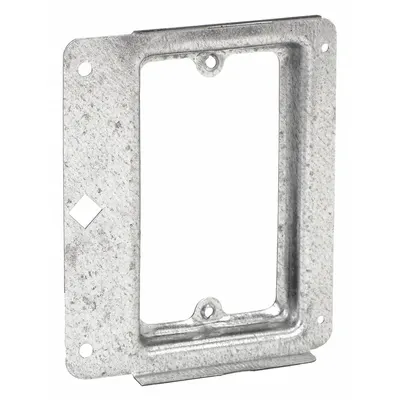 B-LINE BY EATON Braket Pemasangan Komunikasi: Baja, Perak, Untuk 1 Gang - Mounting Accessories for Electrical Boxes
