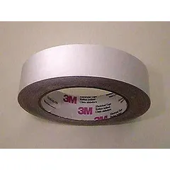 This general purpose foil electrical tape is designed for conductive electrical applications such as grounding, shielding, and splicing. It features a brown acrylic construction with a 3.5 mil thickness and a 600 V voltage rating. The tape is 18 yards long and provides secure bonding for electrical systems.