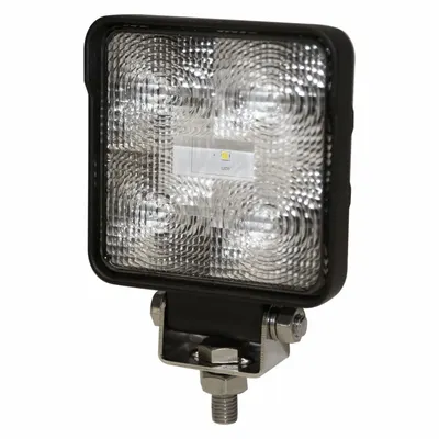 Lampu Kerja Kendaraan ECCO: Persegi, Sorot, LED, Baut, Kabel Pigtail, Universal, Pemasangan Permukaan - Vehicle Floodlights