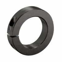 RULAND MANUFACTURING Shaft Collar: 1-Piece, Inch, Round, Clamp-On, 2 9/16 in Bore Dia, Carbon Steel (MPN CL-41-F)