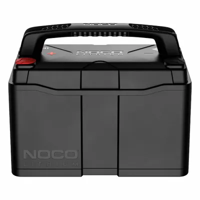 NOCO Baterai Lithium: 12.8V DC, Kapasitas 120 Ah, Tinggi 8.58 in, Lebar 6.81 in, Kedalaman 12.99 in - Lithium Iron Phosphate (LiFePO4) Sealed Batteries