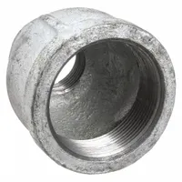 Medium-pressure threaded pipe fitting for reducing pipe size in industrial plumbing, HVAC, and process systems. Constructed from malleable iron with a 300 psi rating at 150°F. Suitable for steam, water, gas, and air lines