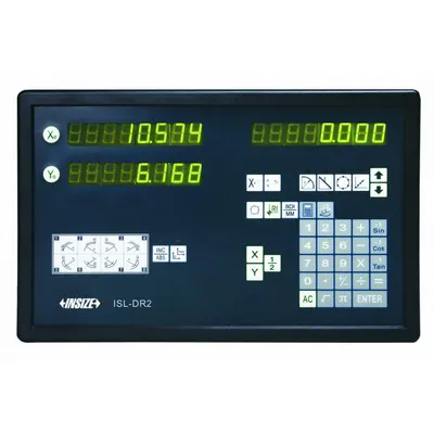 INSIZE Pembacaan Digital: 2 Sumbu, Resolusi 0,00001 - Min, Resolusi 0,00001 hingga 0,002 - Two-Axis Digital Readout Counters