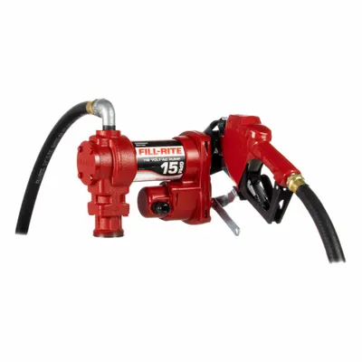 FILL-RITE Pompa Drum Listrik: Laju Aliran Maks. 15 gpm, 115 V AC, 1/6 hp HP - Bung-Mount AC-Powered Fuel Transfer Pumps