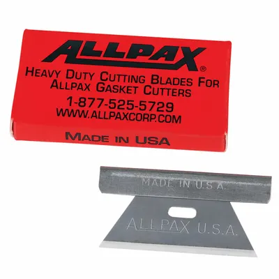 ALLPAX Pisau Serbaguna: 1 19/32 in Pjg Pisau, 13/16 in Lbr Pisau, 0.09 in Tebal Pisau - Straight-Edge Standard-Tip Replacement Utility Blades