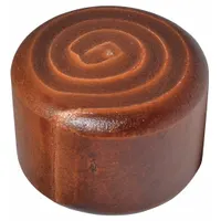 Hammer Tip: Soft, Rawhide, 1 3/4 in Dia, Clamping Head, Soft, Compatible with SH175, Vaughan, 175RF
