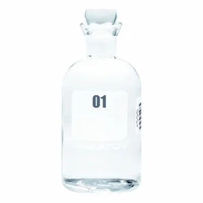 WHEATON Botol: 300 mL, Sumbat Pennyhead, 165 mm, Tidak Berwarna, Termasuk Tutup - Glass Lab BOD Bottles