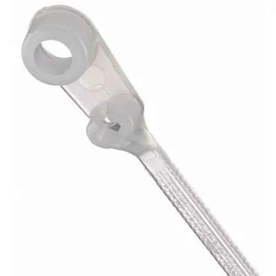 Ikat Kabel TY-RAP: Panjang Nominal 4 in, Diameter Bundel Maks. Nominal 5/8 in, Lebar 0.09 in - Screw Mount Cable Ties