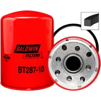 Spin-on hydraulic filter with 1-1/2"-16 thread size and 7-inch overall height. Uses cellulose media for hydraulic fluid filtration. Includes G369-B furnished gasket (blue striped). Suitable for hydraulic systems in construction and industrial equipment
