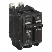 GE Miniature Circuit Breaker: THQB, 100 A, 120/240V AC, Single Phase, 10kA at 120/240V AC, Std (MPN THQB21100)