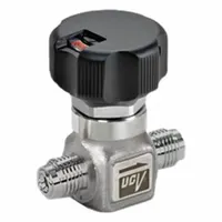 HAM-LET High Purity Diaphragm Valve: 1/2 in, 316L Stainless Steel, Male Face Seal x Male Face Seal (MPN EVZS8R-BV)
