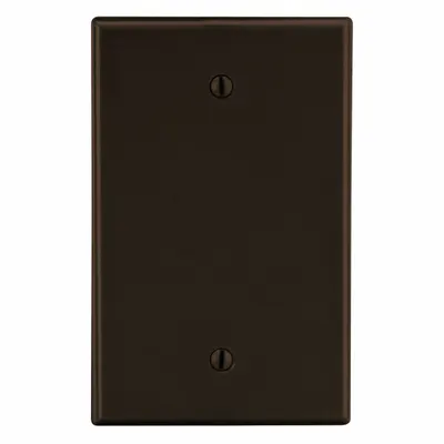 Pelat Dinding HUBBELL: Kosong, 1 Gang, Coklat - General Purpose Wall Plates
