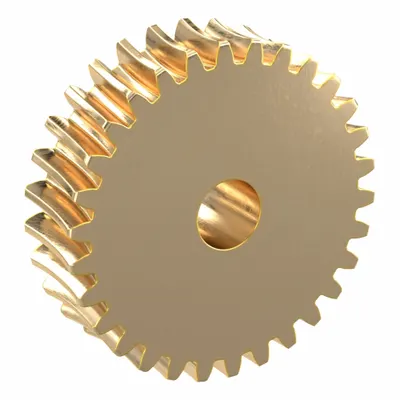 KHK GEARS Roda Cacing: Rasio Reduksi 15, Modul m 1.5, Arah Kanan, Sudut Tekanan 20° - Metric Worm Wheels