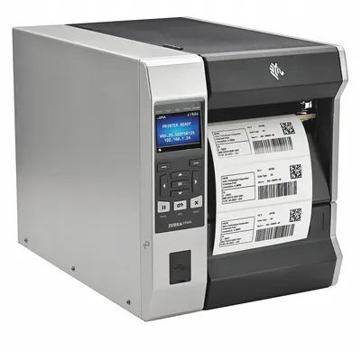 ZEBRA Printer Industri: ZT600, Lebar Cetak Maks. 6.6 in, 12 in/dtk, Dispensing Robek - Up to 5,000 Labels per Day