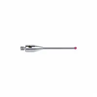 INSIZE M2 Stylus: CMM Straight Stylus, Ball, Straight, 0.118 in Ruby Ball Tip, M2 Stem Thread Size (MPN ISQ-01-2030-020SSR)