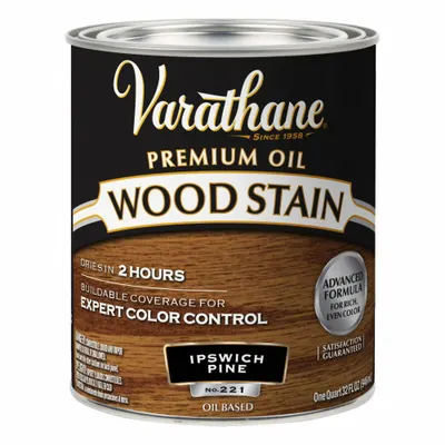 VARATHANE Noda Kayu: Noda Kayu, Interior, Minyak, Ukuran Wadah 1 qt, Kayu, Satin - Wood Stains
