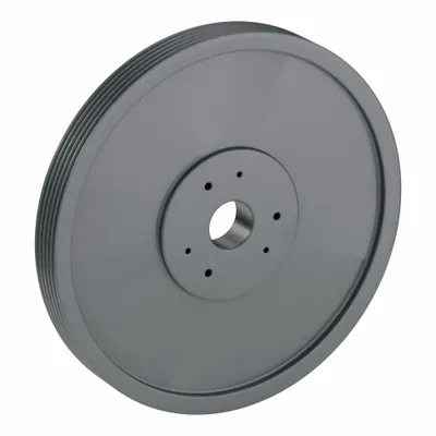 Puli Sabuk-V: 3V2500 - Bushed-Bore Cast-Iron Wedge V-Belt Pulleys