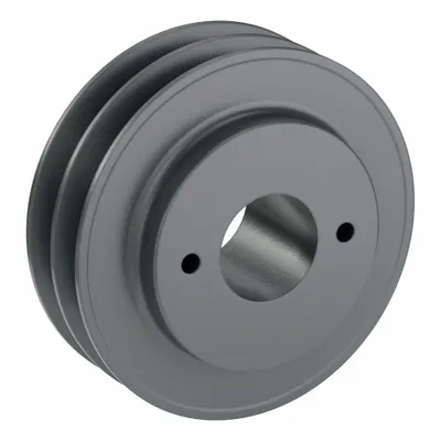 Puli Sabuk-V: 2AK49 - Bushed-Bore Cast-Iron V-Belt Pulleys