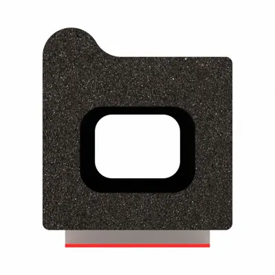 FAIRCHILD Segel: Persegi Panjang, Pemasangan Perekat Diri, Std, EPDM, 50 ft Panjang Keseluruhan - Specialty-Section Foam Rubber Seals