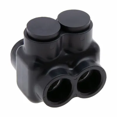 POLARIS Konektor Multitap: 2 Port, Masuk Dua Sisi, Ukuran Kawat 3/0 AWG – 3/0 AWG - Dry-Location Double-Sided Entry Multitap Connectors