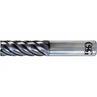 OSG Corner Radius End Mill: Carbide, TiAlN Coated, 7 Flute, 3/8" Mill Dia, 1-1/8" LOC, 0.02" Rad (MPN VGM7-2050)