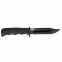 SOG Fixed Blade Knife: Straight, 9 1/2 in Overall Lg, Steel, Glass-Filled Nylon, 4 3/4 in Blade Lg (MPN E37SN-CP)