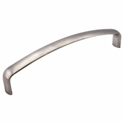 SUGATSUNE Gagang Tarik: Lubang Berulir, Baja Tahan Karat, Perak, Ukuran Sekrup #6-32 - Standard Pull Handles