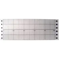 Strip chart paper for Yokogawa model 4152 recorders. Fanfold format, 4 1/2 inches wide, with gray grid. Used for continuous trend recording in process monitoring applications