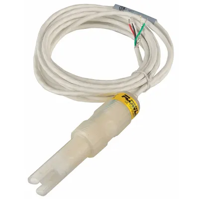 FLOWLINE Ultrasonic Level Switch: Liquid Level Switch, For Corrosive Liquids Media Type - Submersible Ultrasonic Liquid Level Sensors