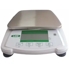 APPROVED VENDOR Compact Bench Scale, 400 g Capacity, 0.1 g Readability, ABS Housing, LCD Display