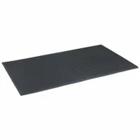 Interlocking Antifatigue Mat Tile: Interlocking Antifatigue Mat End Tile (Female), 2 ft x 5 ft (MPN 502)