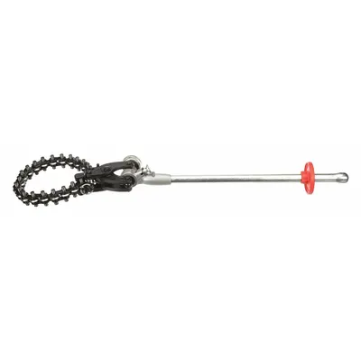RIDGID Pemotong Pipa: Kapasitas Potong OD 1 1/2 in – 6 in, Pemotong Rantai Ratcheting - Clay Pipe Cutters