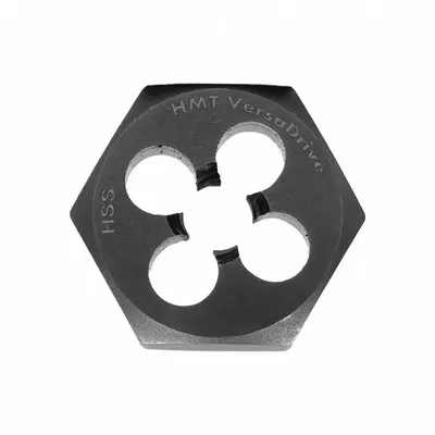 HOLEMAKER TECHNOLOGY Mur Die Hex ImpactaDie: 1/4"-20 - VersaDrive ImpactaDie Hex Die Nuts