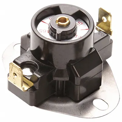 Kontroler Batas Suhu: Buka Saat Naik, SPST, Penutupan 135°F_175°F, Pembukaan 175°F_215°F - Surface Mount Limit Controls