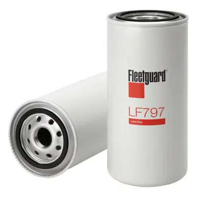 Filter Oli Otomotif FLEETGUARD: B236, LF797, Ukuran Ulir 1"-12 UNF-2B, Tinggi Keseluruhan 9 1/8 in - Spin-On Oil Filters
