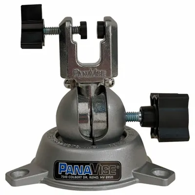 PANAVISE Ragum Multi-Sudut Mikrometer: Beban Ringan, 1 in Lebar Muka Rahang, 1/2 in Bukaan Rahang Maks - Multi-Angle Precision Vises