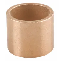Sleeve Bearing: Bronze, SAE 841, 3/16 in Bore, 5/16 in OD, 1/4 in Lg, SAE 90 Oil with PTFE, 3 PK (MPN EXEP030504)