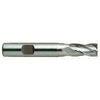 YG-1 Square End Mill: High Speed Steel, TiN Coated, 4 Flute, 5/32" Mill Dia, 7/16" LOC, 2-3/8" OAL (MPN 07041HN)