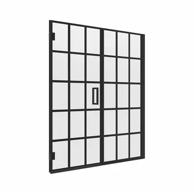 FOREMOST Pintu Pancuran: Lebar Pintu Min. 58 1/2 in, Lebar Pintu Maks. 60 in, Tinggi Keseluruhan 74 in - Sliding & Panel Shower Doors