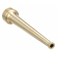 MOON AMERICAN Fire Hose Nozzle: Solid Bore, Constant Pressure (Auto), Solid Stream, 572-2521