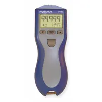 MONARCH Tachometer: +/-0.01% RPM Accuracy, 0.001 RPM, 99,999 RPM Max Non-Contact RPM, Not Certified (MPN 6109-010)