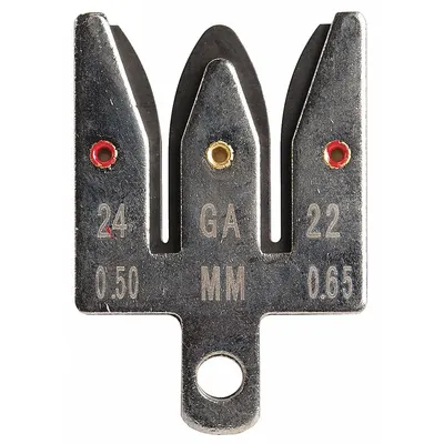 JONARD TOOLS Bilah Pengganti: 1 in Panjang Keseluruhan, Baja, Kurang dari 6 in, 2RZP7, JIC-4473/OK-3907/ST-100 - Wire Stripper Replacement Blades