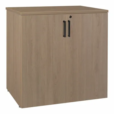 REGENCY Kabinet Penyimpanan: Noble Oak, Laminasi/Melamin, Tinggi Keseluruhan 35 inci, Lebar Keseluruhan 35 inci - Desk Height Storage Cabinets