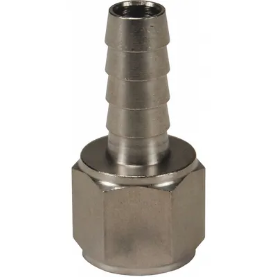 Fitting Selang Barbed DIXON VALVE & COUPLING: Untuk Selang I.D. 3/8 in, Barbed Selang x NPTF - 303 Stainless Steel Multipurpose (Air, Water, Chemical) Rigid Barbed Hose Fittings