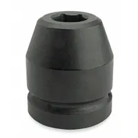 PROTO Impact Socket: 1 in Drive Size, Metric, 27 mm Socket Size, 6-Point, Std, 2 5/8 in Overall Lg (MPN J10027M)
