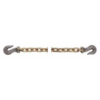 PEERLESS Rantai Lurus: Panjang Keseluruhan 16 ft, Baja Karbon, Dilas, Berat 1,38 lb per Kaki - Tie Down Chains