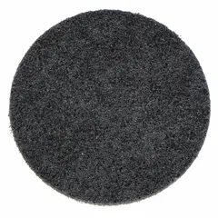 This NORTON Vortex Rapid Prep disc is designed for coating removal on all metals. It features aluminum oxide abrasive in an extra coarse grit, bonded to a hook-and-loop backing for quick attachment to compatible sanders. The 4-1/2 inch diameter disc is suitable for aggressive surface preparation and finishing tasks.